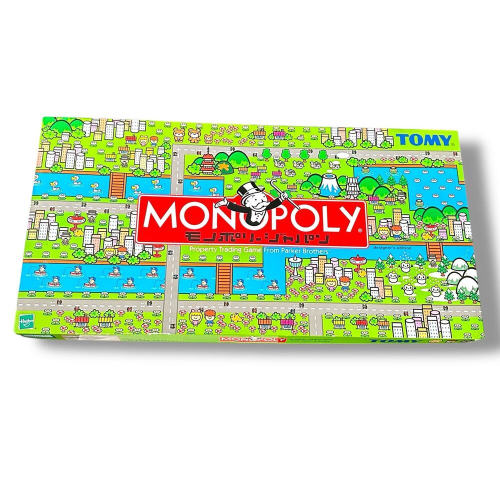 MONOPOLY Japanese Designer Edition Board Game TOMY New